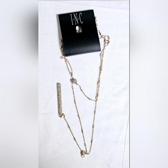 INC International Concepts Gold-Tone Layered Necklace - Picture 1 of 4